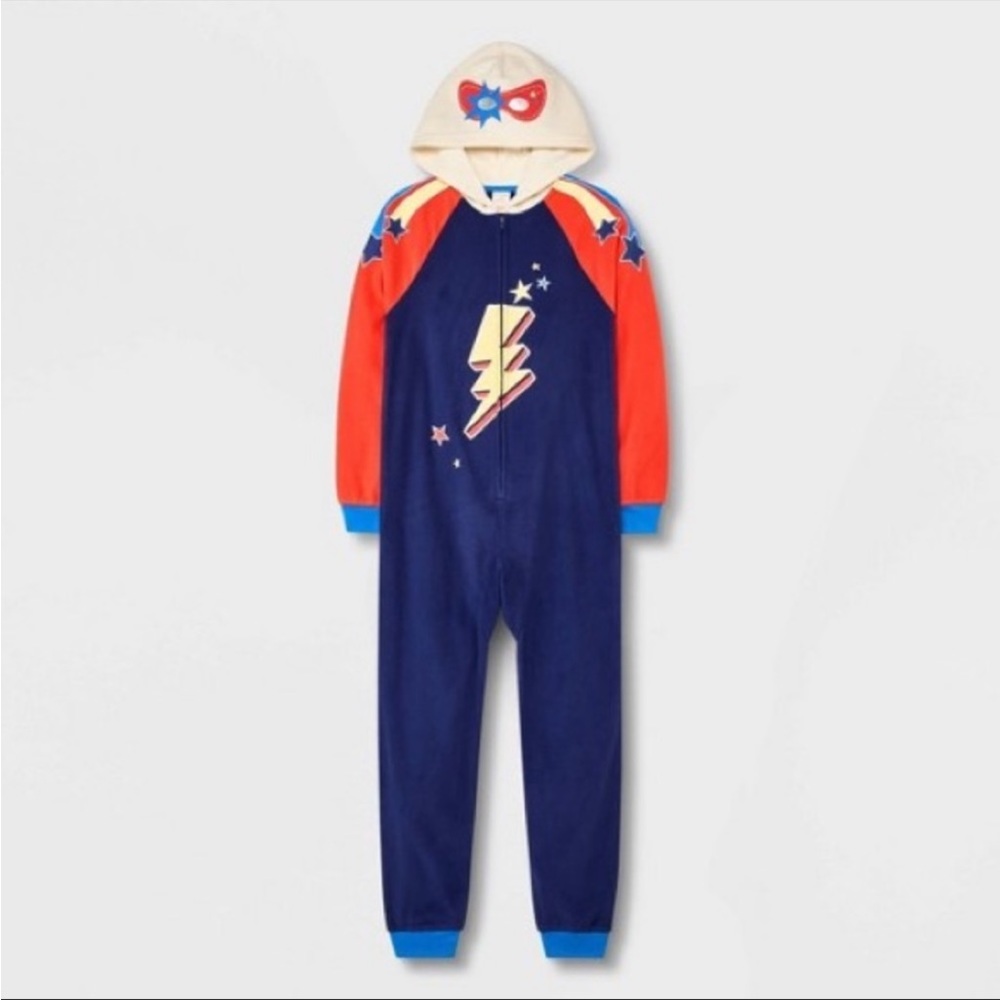 Women Superhero Pajama Onesie Jumpsuit Romper Size Small/Medium brand new w tags